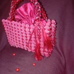 Ruby Berry Pearl Bag