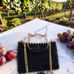Black crystal with frame