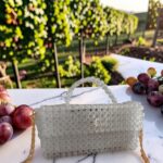 White crystal Bag